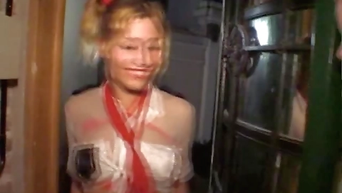 Sexy girl with a hot recklesson