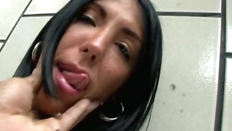 Milaocious ugly gets her pussy pounded by a big hard