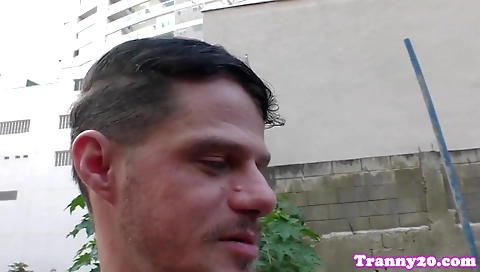 Sexy latina fucking my husband in the park