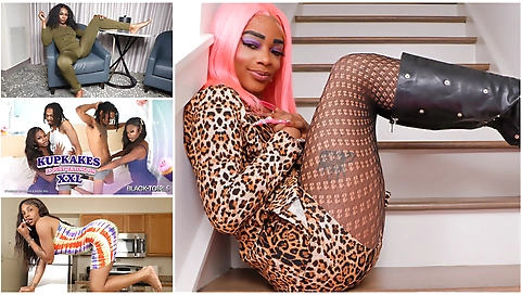 Sexy chick fucked in the kitchen