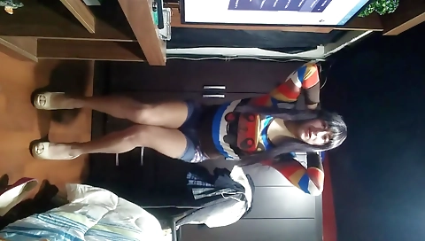 Horny girls getting wild at home