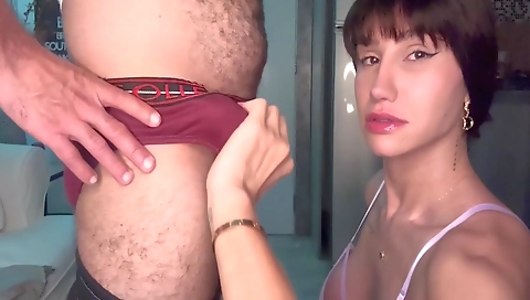 Shemal challeng with a perfect body